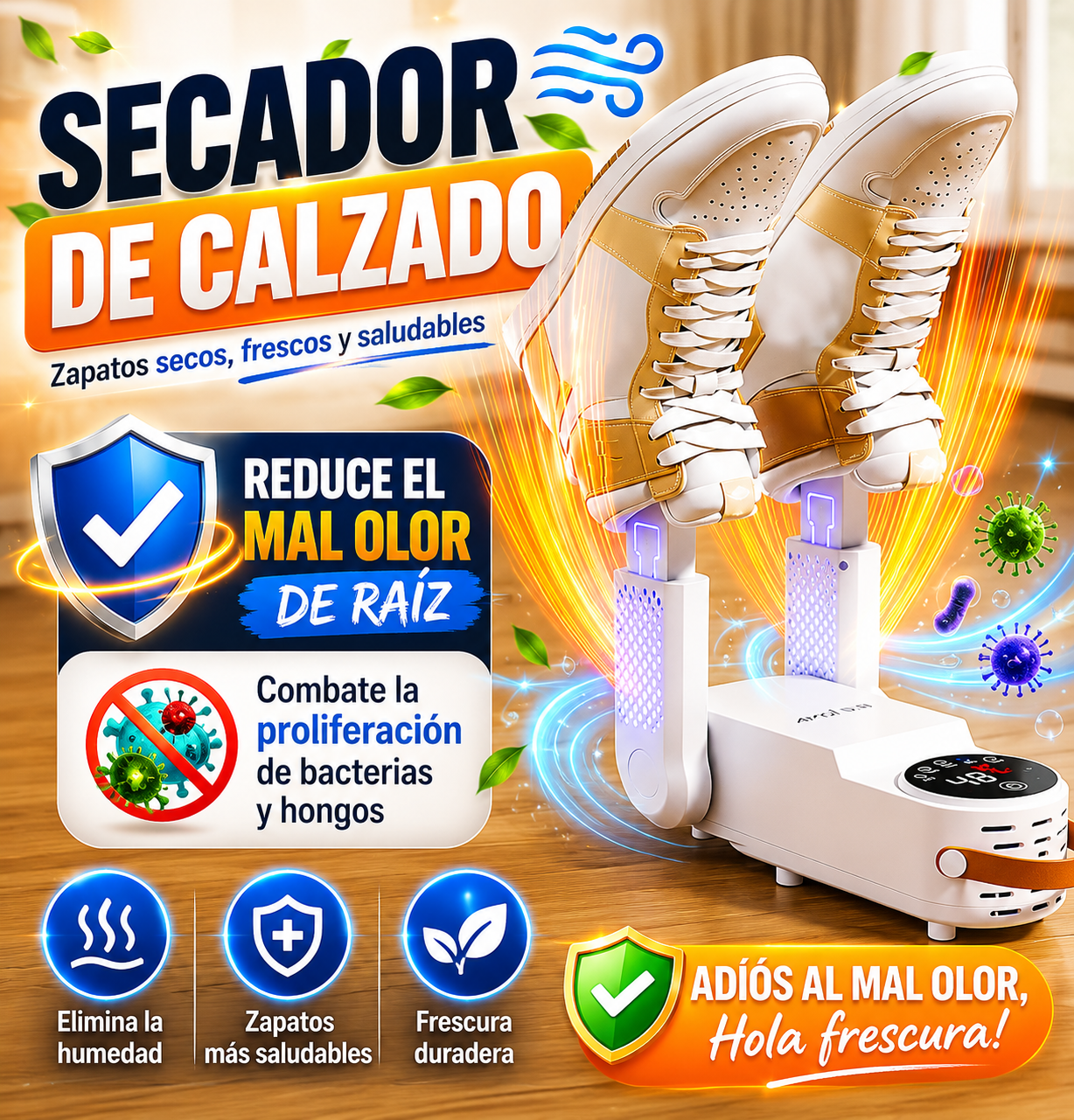 SECADOR DE CALZADO