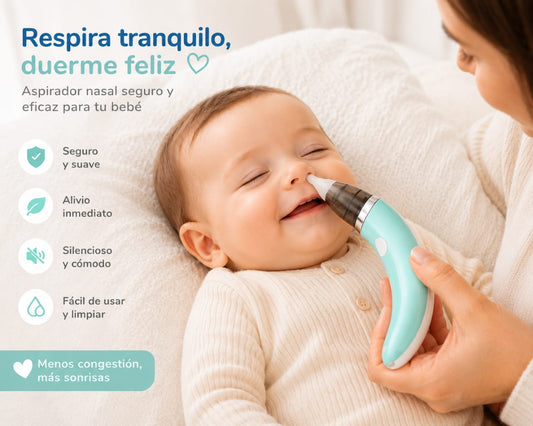 Aspirador Nasal Eléctrico para Bebés