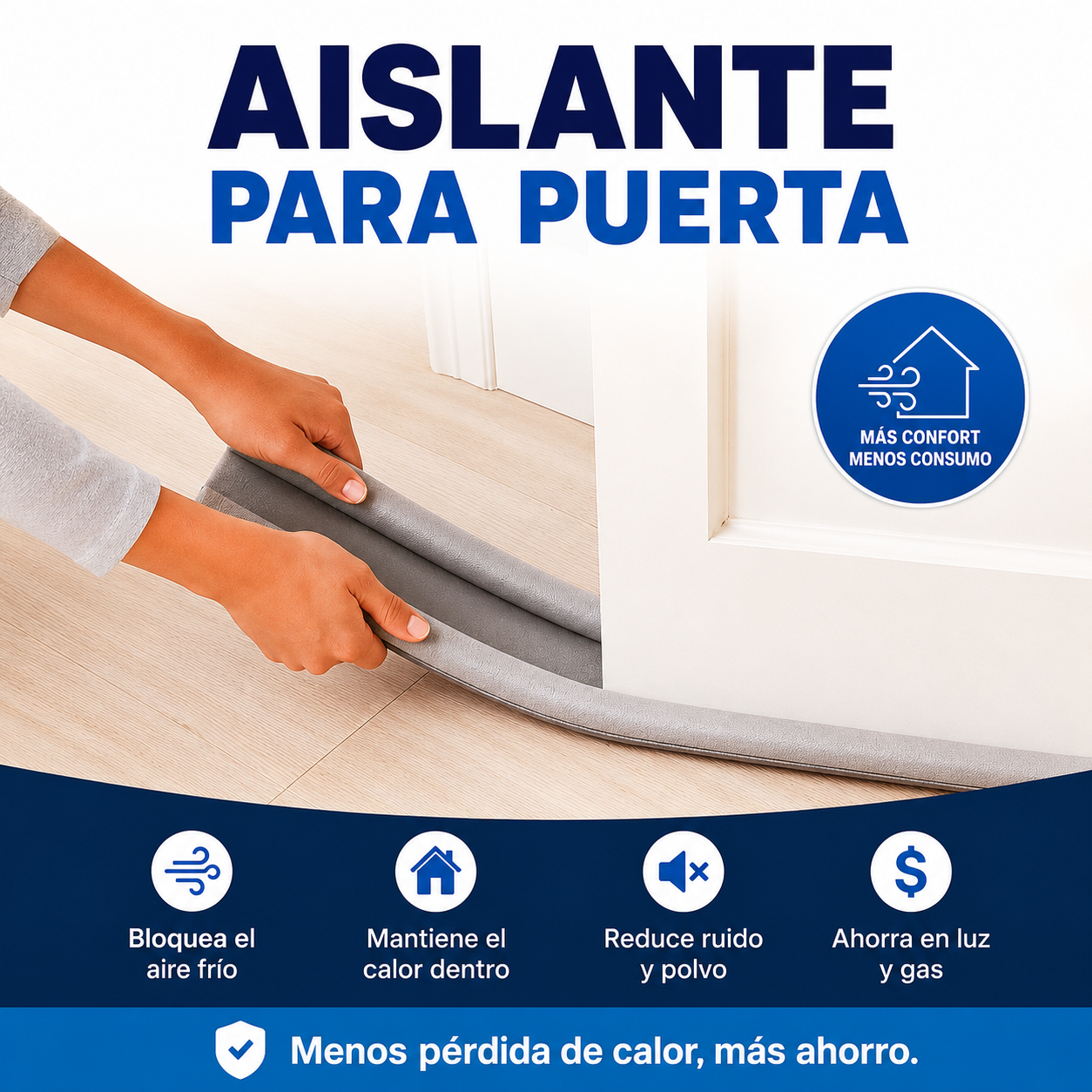 AISLANTE PARA PUERTAS - Contra el Frío y Bichitos