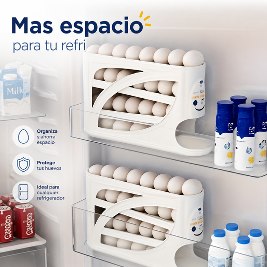 DISPENSADOR DE HUEVOS 4 NIVELES ¡OFERTA 2 X 1!