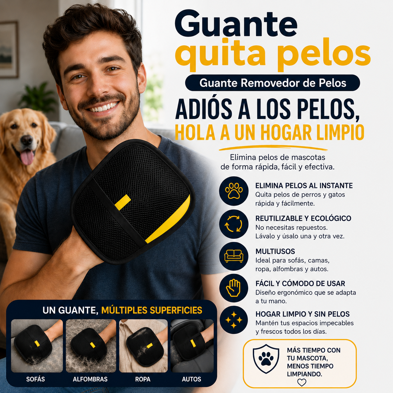 GUANTE QUITA PELOS